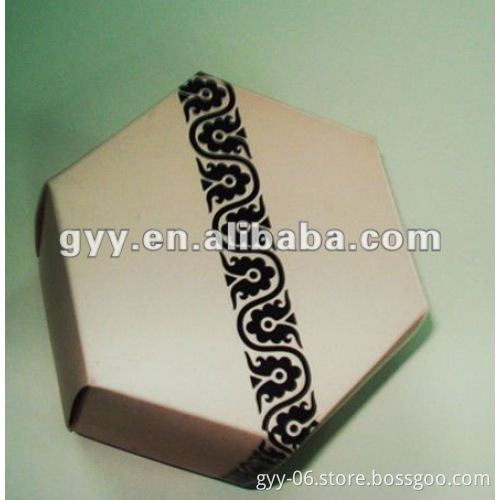 High wrought tiny pink jewellry box paper gift